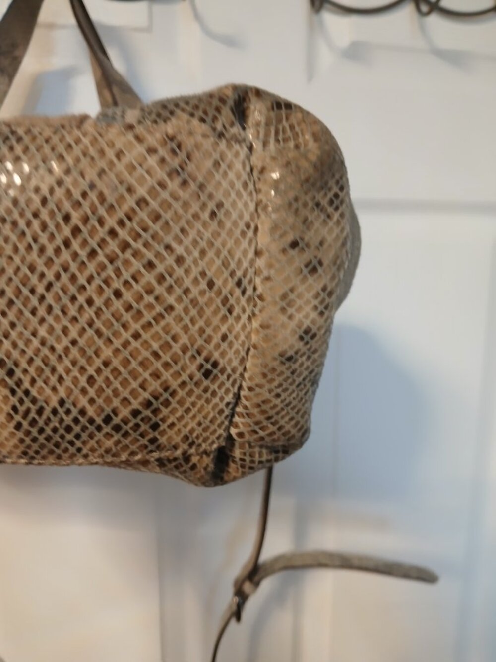 Michael Kors Snake Suede Bag - Picture 13 of 13